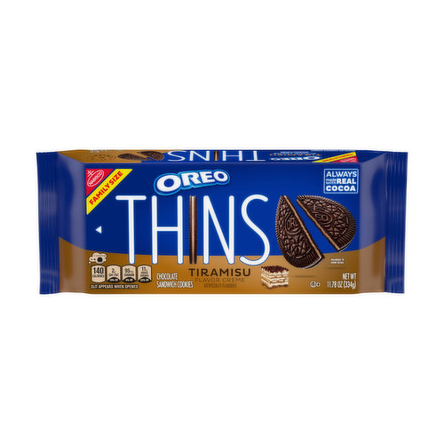 Oreo Thins Tiramisu Family Sz