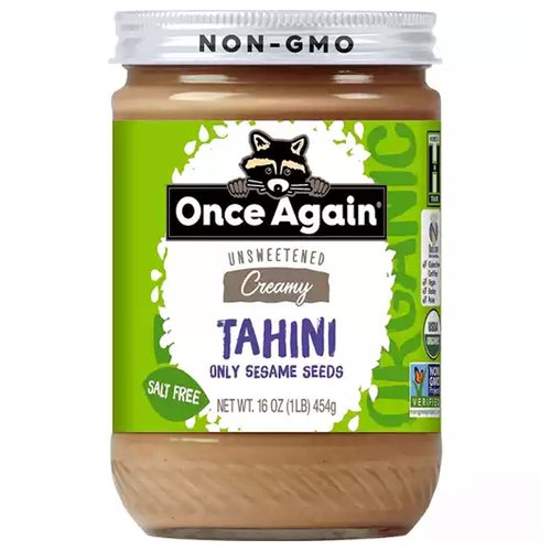Once Again Organic Tahini, Sesame