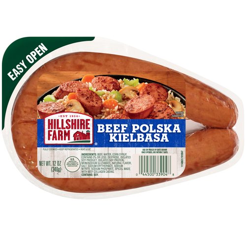 Hillshire Farm Beef Polska Kielbasa Smoked Sausage