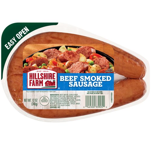 Hillshire Farm Smoked Beef Sausage