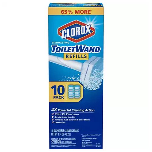 Clorox Disinfecting Toilet Wand Refills