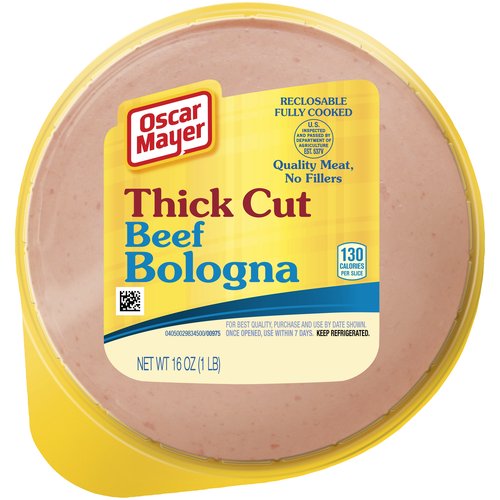 Oscar Mayer Thick Cut Beef Bologna
