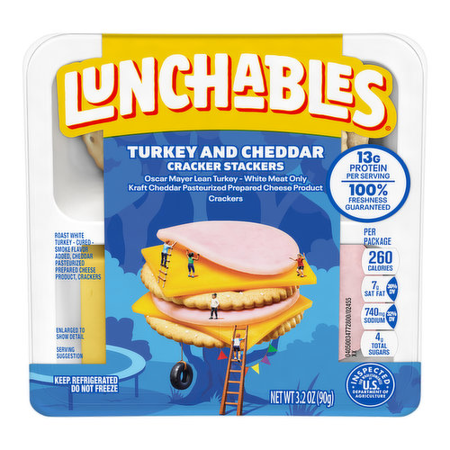 Lunchables Turkey & Cheddar with Crackers