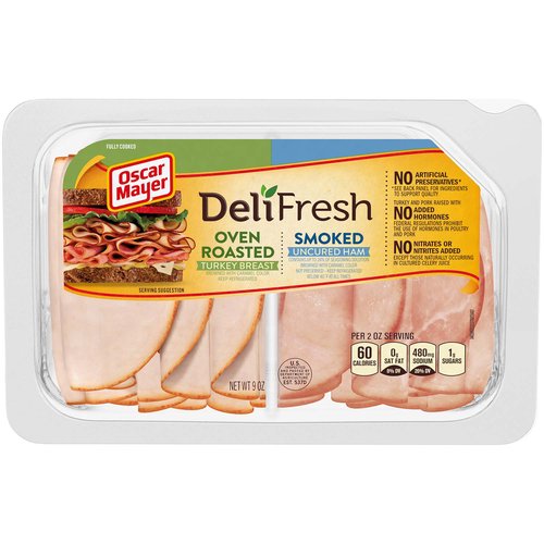 Oscar Mayer Combo Turkey Breast & Ham 