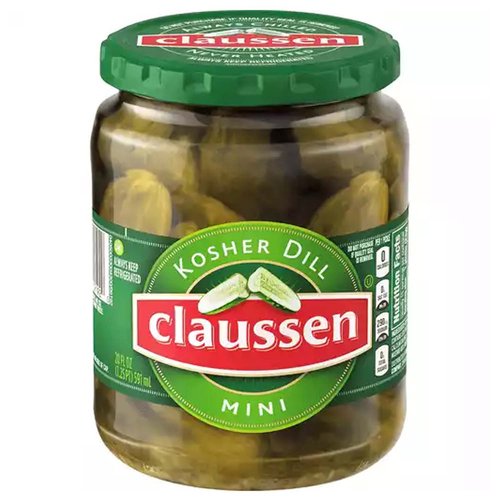 Claussen Kosher Mini Dill Pickle