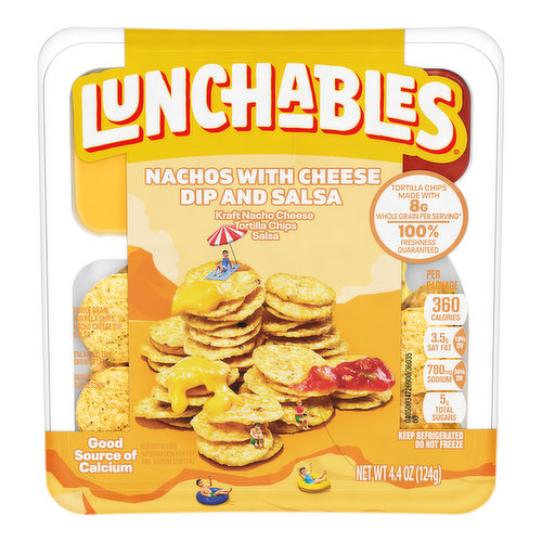 Lunchables Nacho Cheese Dip & Salsa Combinations