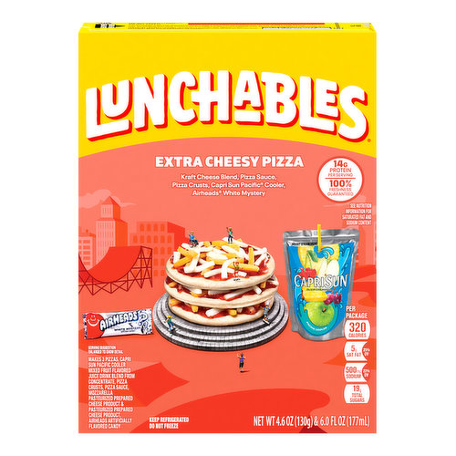 Lunchables Extra Cheesy Pizza