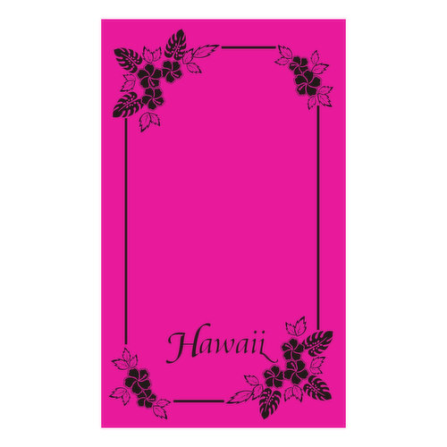 Hawaii Blanket Towel Fuchsia