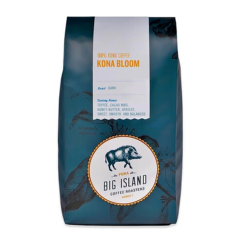 Big Island Coffee Ground Kona Bloom