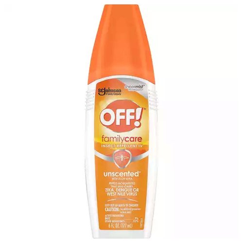 Off! Family Care Insect Repellent with Aloe Vera, Unscented