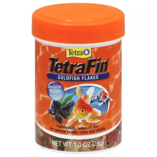 Tetra Tetrafin Goldfish Flakes, 1 Oz
