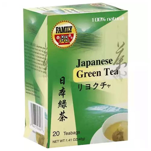 Family Japanese Green Tea Bags