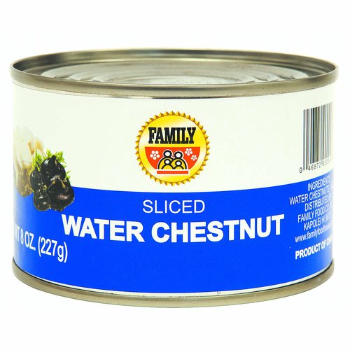 Family Water Chestnuts, Sliced