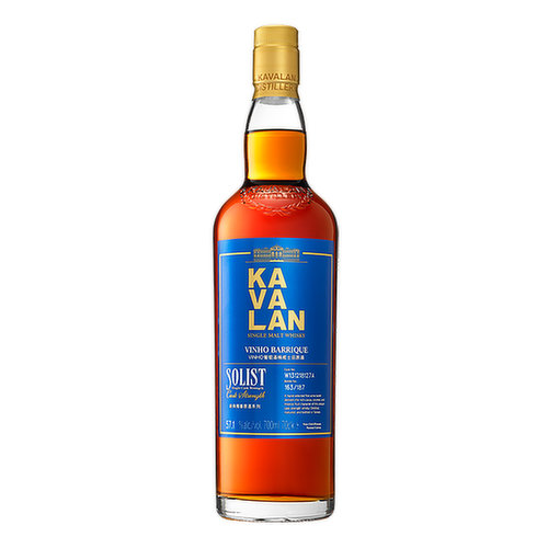 Kavalan Solist Vinho Barrique Single Cask Strength Whisky