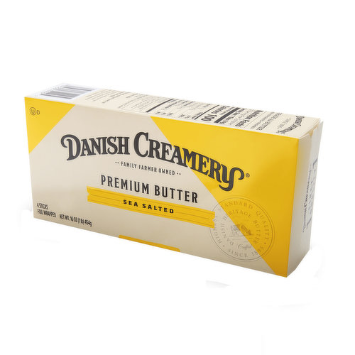 Danish Creamery European Sea Salted Butter