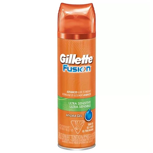 Gillette Fusion Shave Gel, Ultra Sensitive