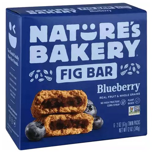 Nature's Bakery Blueberry Fig Bars 