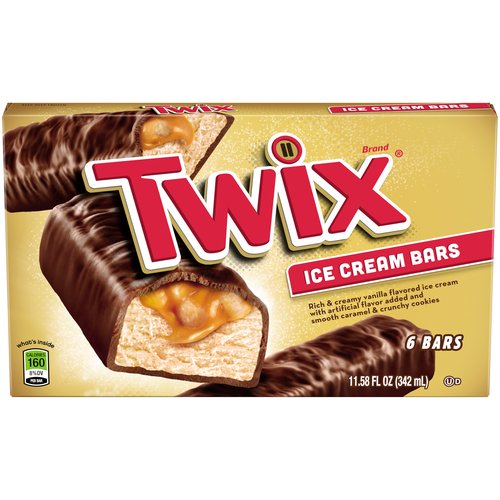 Twix Ice Cream Bars