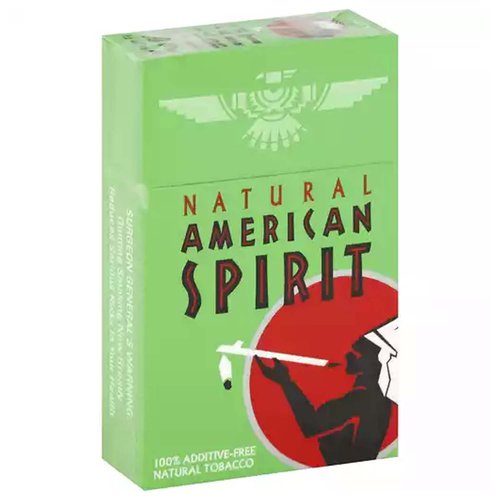 Natural American Spirit Green Cigarettes, Box