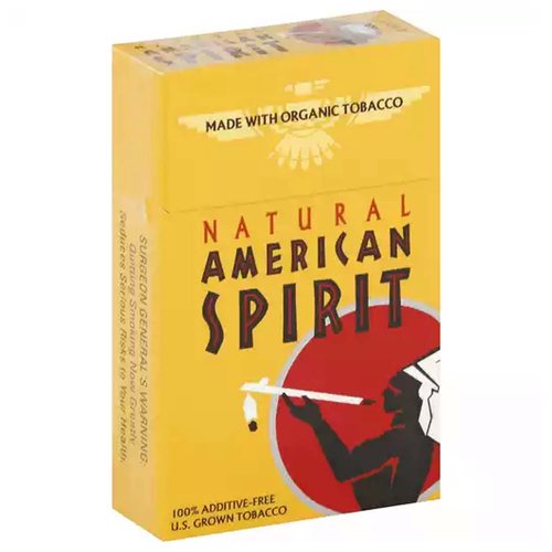 Natural American Spirit Cigarettes, Gold Pack