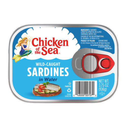 Chicken of the Sea Sardines in Water