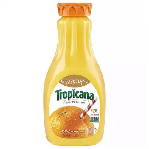 Tropicana Orange Juice, Lots of Pulp