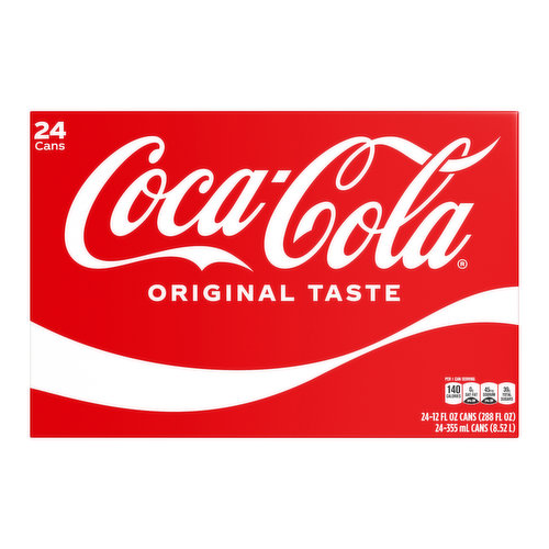 Coca Cola Classic, Cans (Pack of 24)