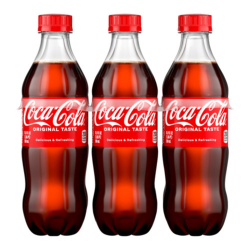 Coca Cola Classic, Bottles (Pack of 6)