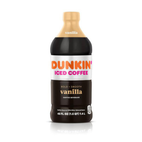 Dunkin Iced Coffee Vanilla