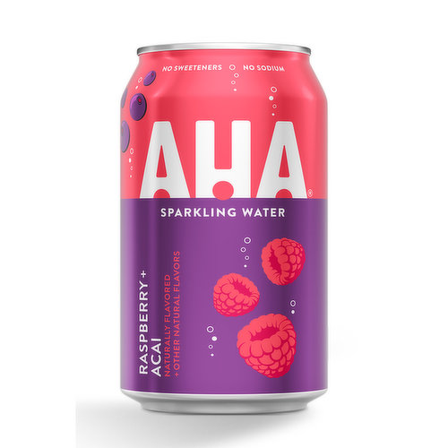 Aha! Raspberry Acai 12oz