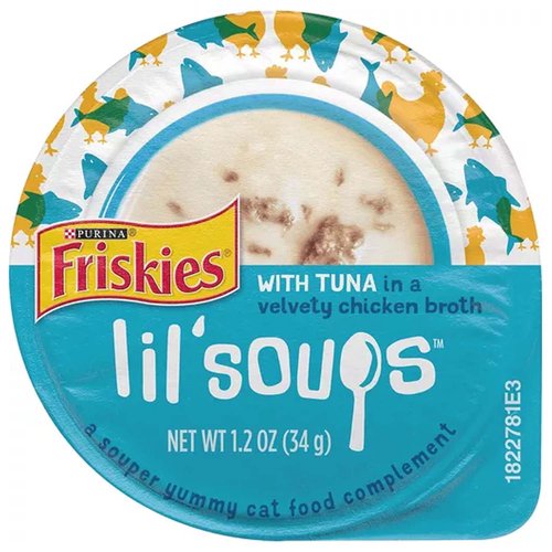 Friskies Lil' Soups, Tuna in Chicken Broth