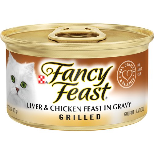 Fancy Feast Grilled Liver & Chicken Feast Cat Food