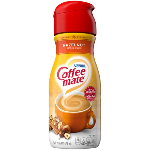 Coffee Mate Hazelnut Liquid Coffee Creamer