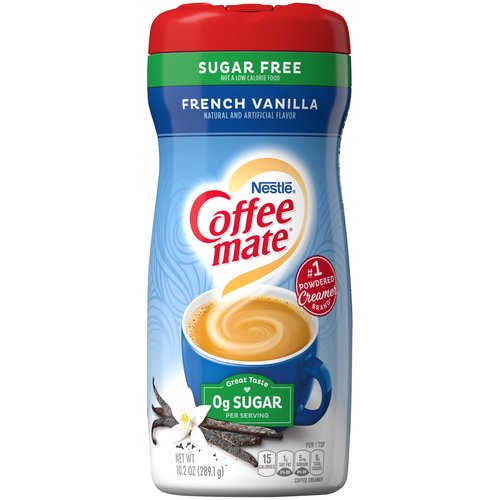 Coffee Mate Powder, Sugar Free, French Vanilla