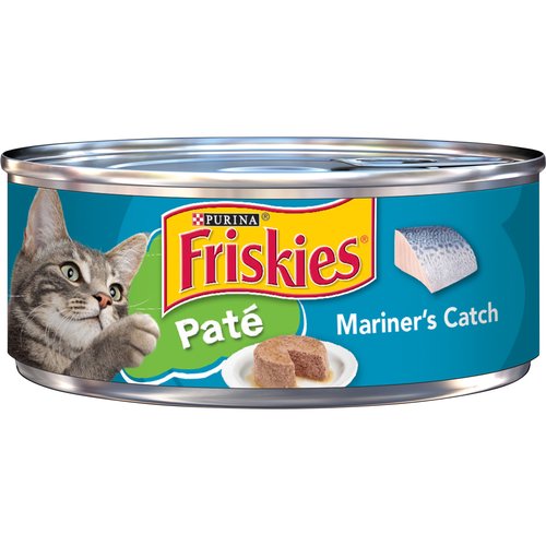 Friskies Pate Wet Cat Food, Mariner's Catch