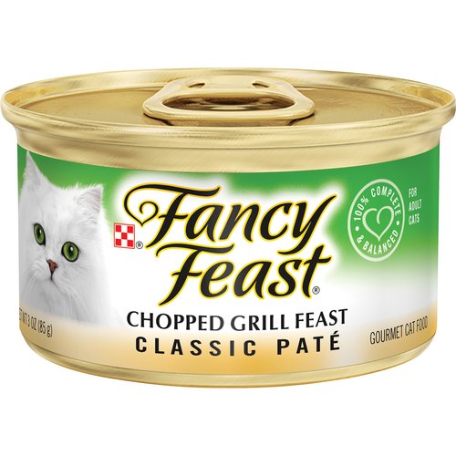 Fancy Feast Pate, Chopped Grill Feast