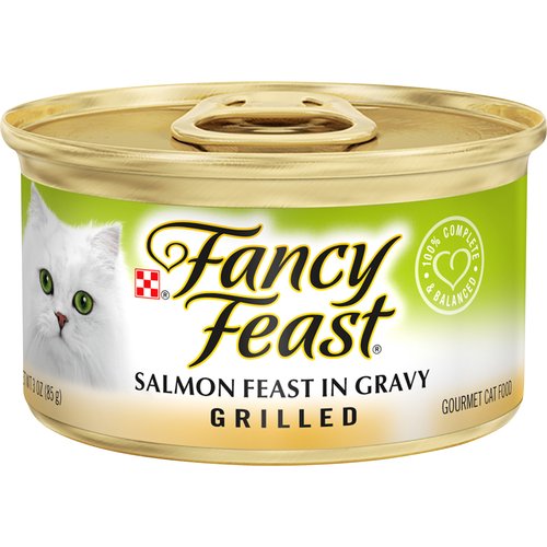 Fancy Feast Gravy Wet Cat Food, Grilled Salmon