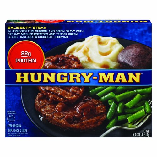 Hungry Man Salisbury Steak