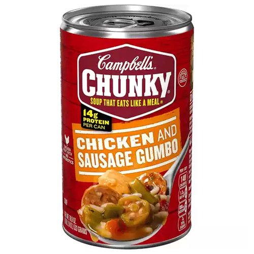 Campbell's Chunky Grilled Chicken & Sausage Gumbo