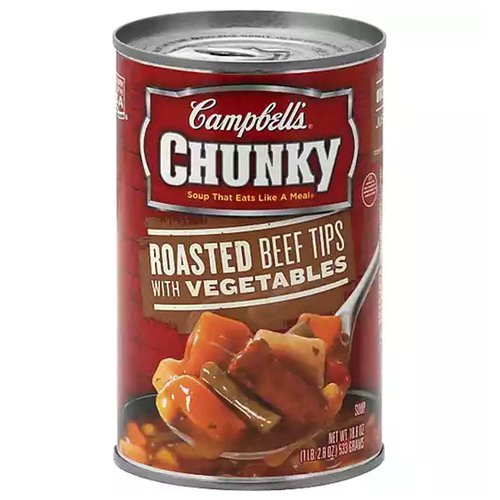 Campbell's Chunky Soup, Beef Tips, Vegetables