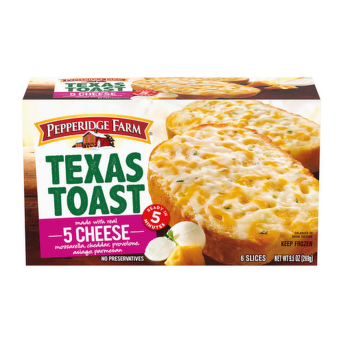 Pepperidge Farm Texas Toast Five Cheese