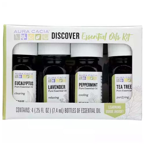 Aura Cacia Essential Oil, Discovery Kit