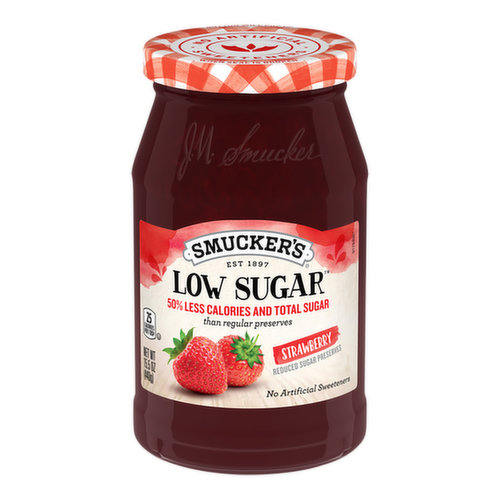 Smucker's Strawberry Spread, Low Sugar