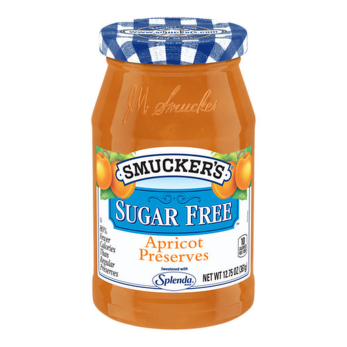 Smucker's Sugar Free Preserves, Apricot