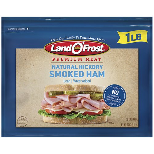 Land O'Frost Premium Hickory Smoked Ham, Natural