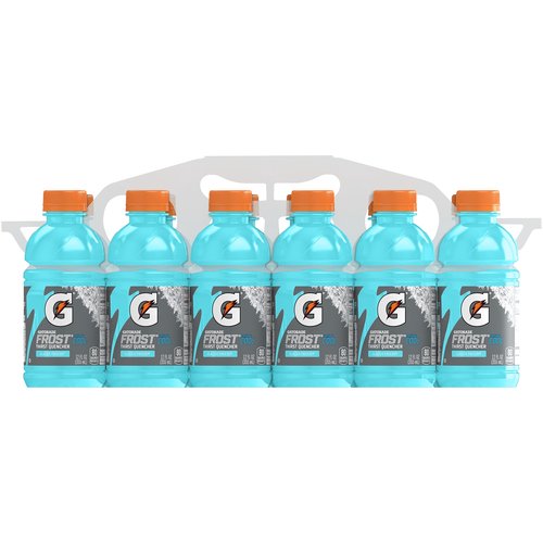 Gatorade Frost Glacier Freeze, Bottles (Pack of 12)