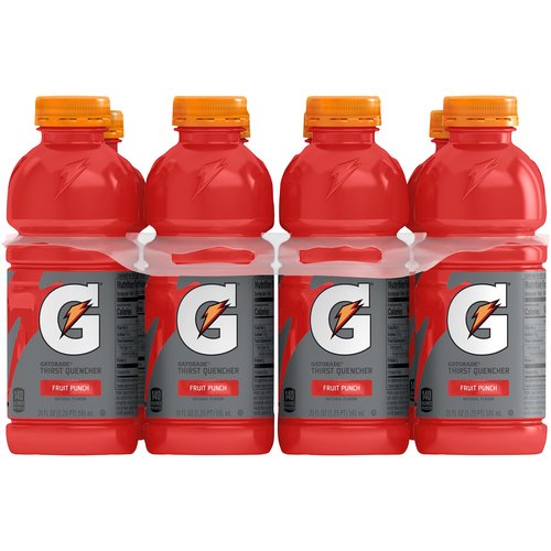 Gatorade, Fruit Punch, Bottles (Pack of 8)