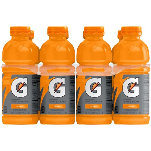 Gatorade Orange, Bottles (Pack of 8)