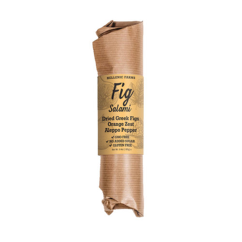 Hellenic Farms Fig Salami W/ Orange Zest