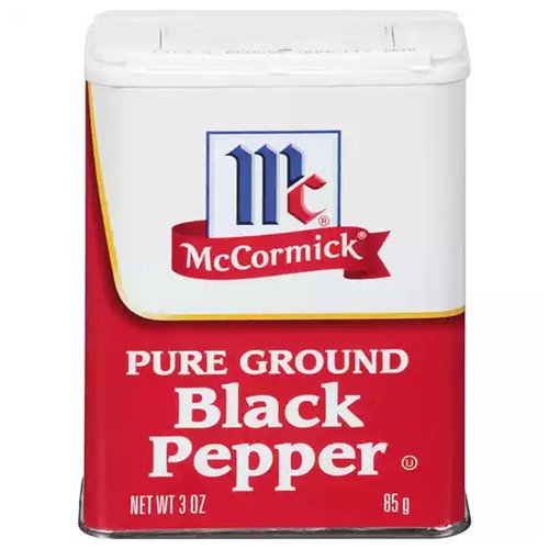 McCormick Black Pepper, Ground 